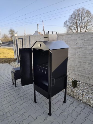 Kovová zahradní udírna XL