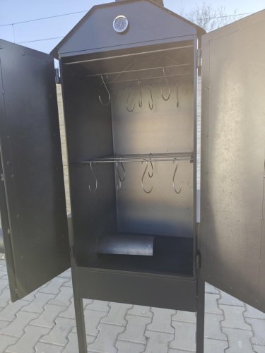 Kovová zahradní udírna XL